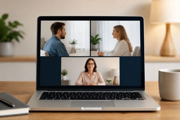 Image of online shuttle mediation Torquay